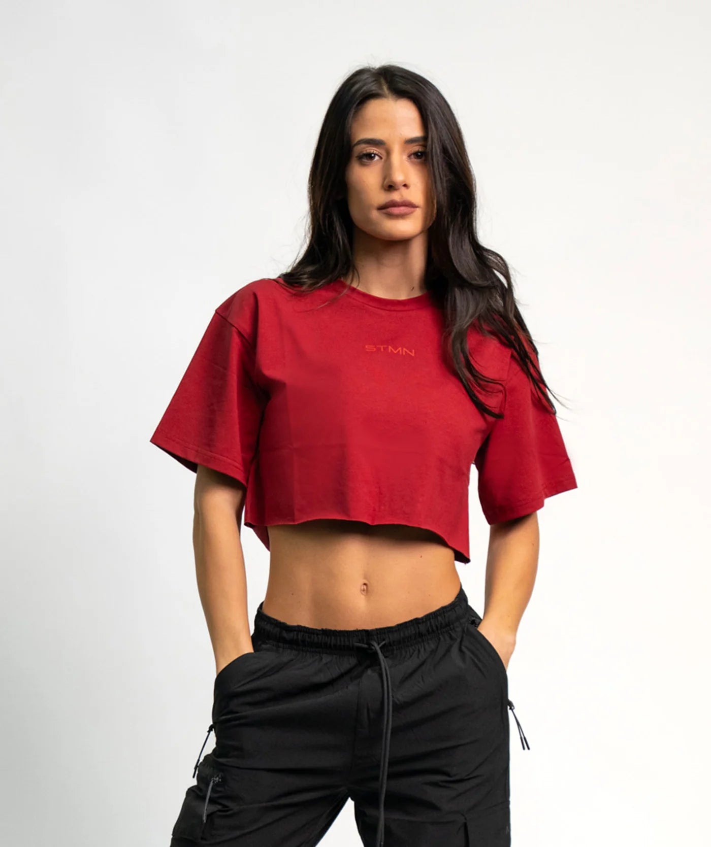 STMN Be A Game Changer Cropped Tee