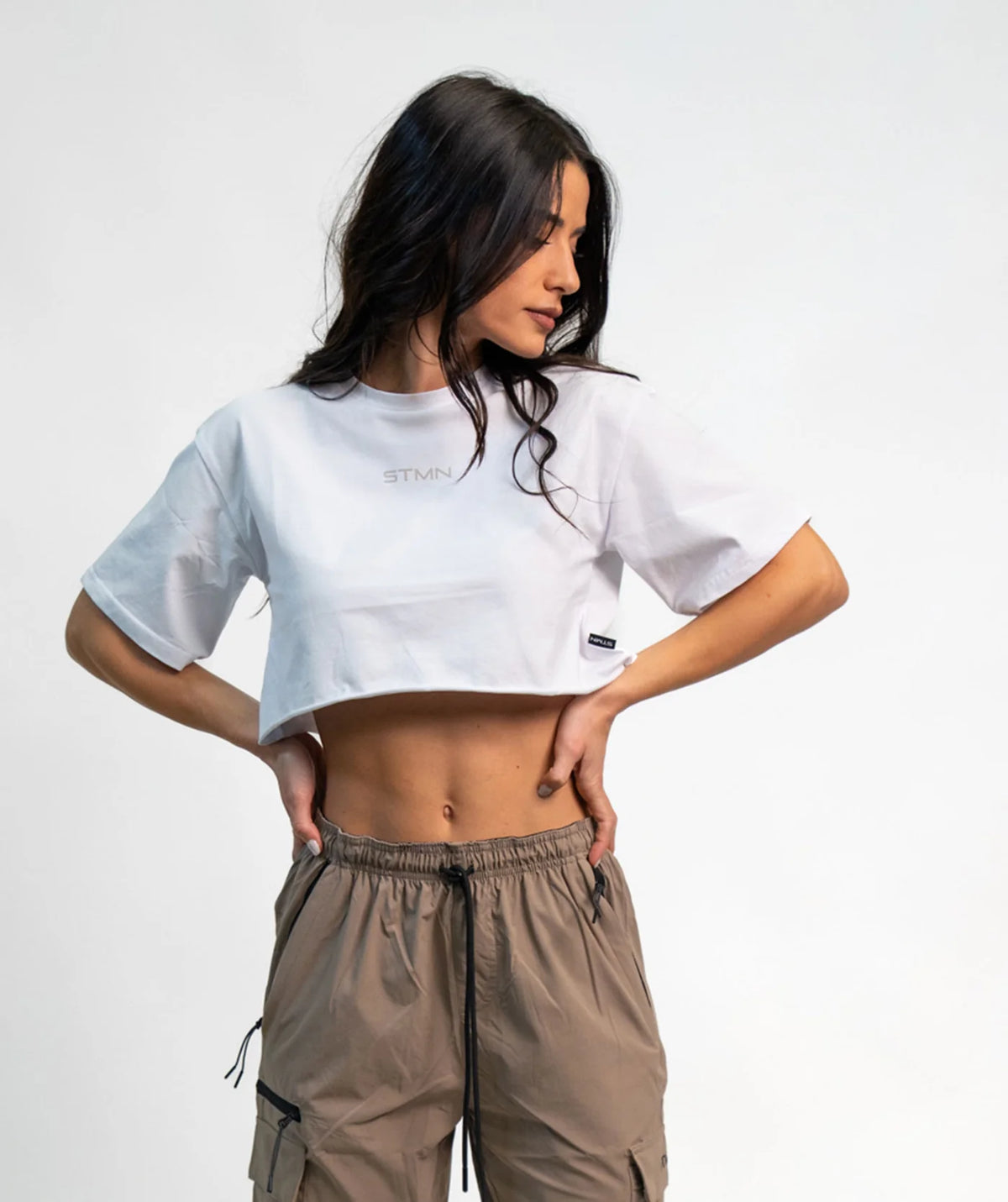 STMN Be A Game Changer Cropped Tee