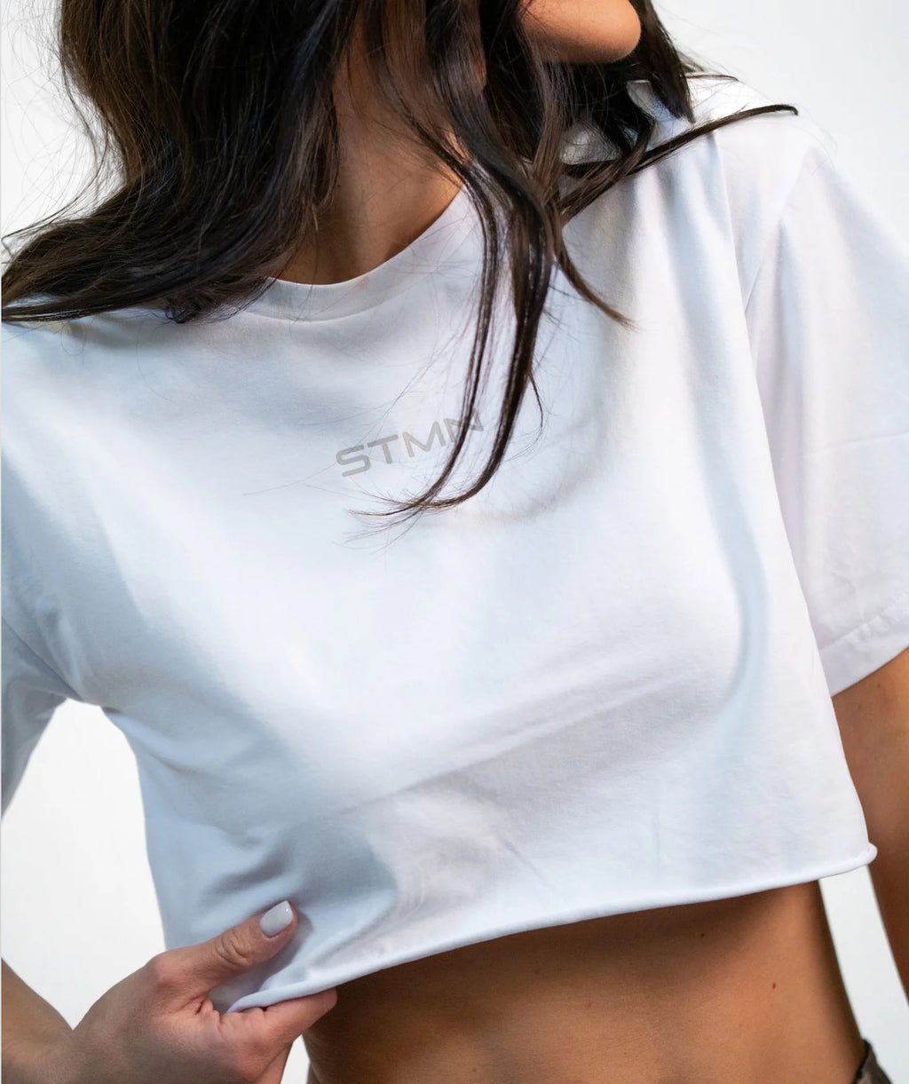 STMN Be A Game Changer Cropped Tee