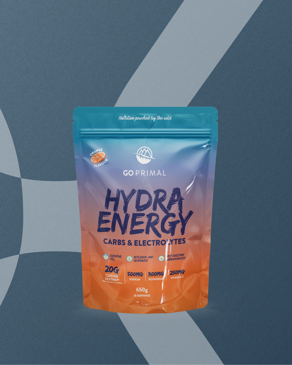 GoPrimal HydraEnergy - Carbs & Electrolytes