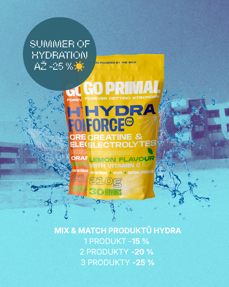 GoPrimal HydraForce - Electrolytes, Creatine and Vit. C
