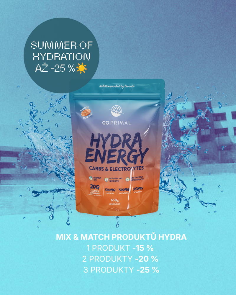GoPrimal HydraEnergy - Carbs & Electrolytes