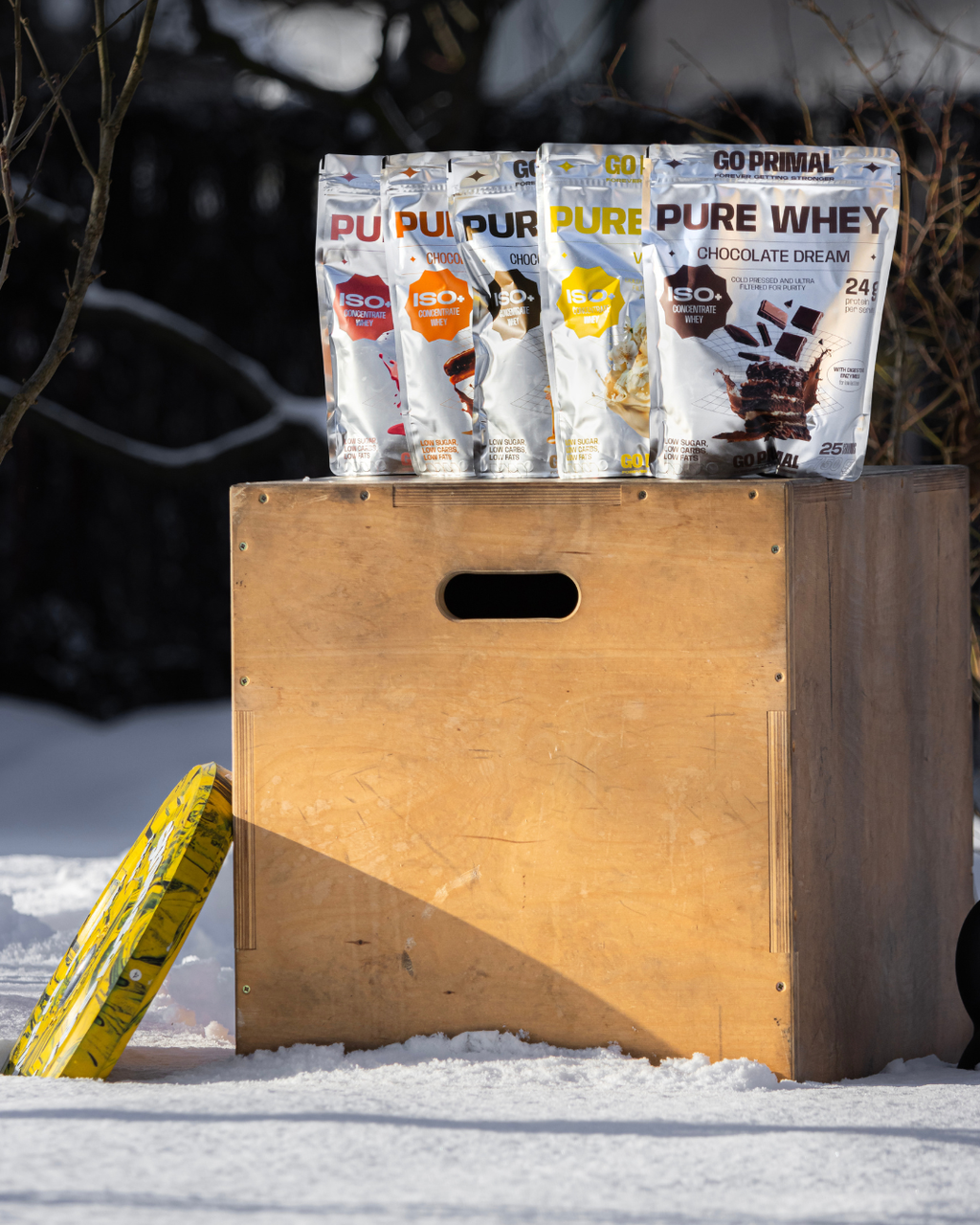 GoPrimal Pure Whey Protein · 70% ISO + 30% Concentrate