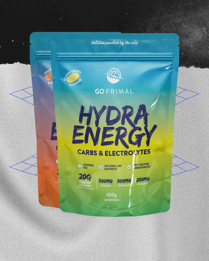 GoPrimal HydraEnergy - Carbs & Electrolytes