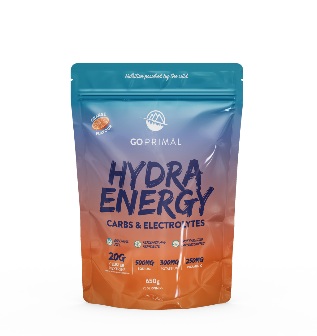 GoPrimal HydraEnergy - Carbs & Electrolytes