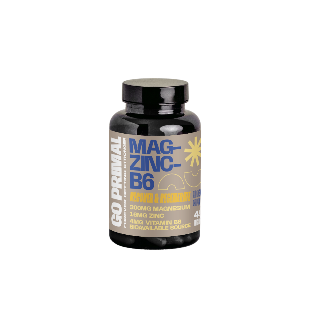 GoPrimal Magnesium, Zinc & Vit. B6- Recover & Regenerate