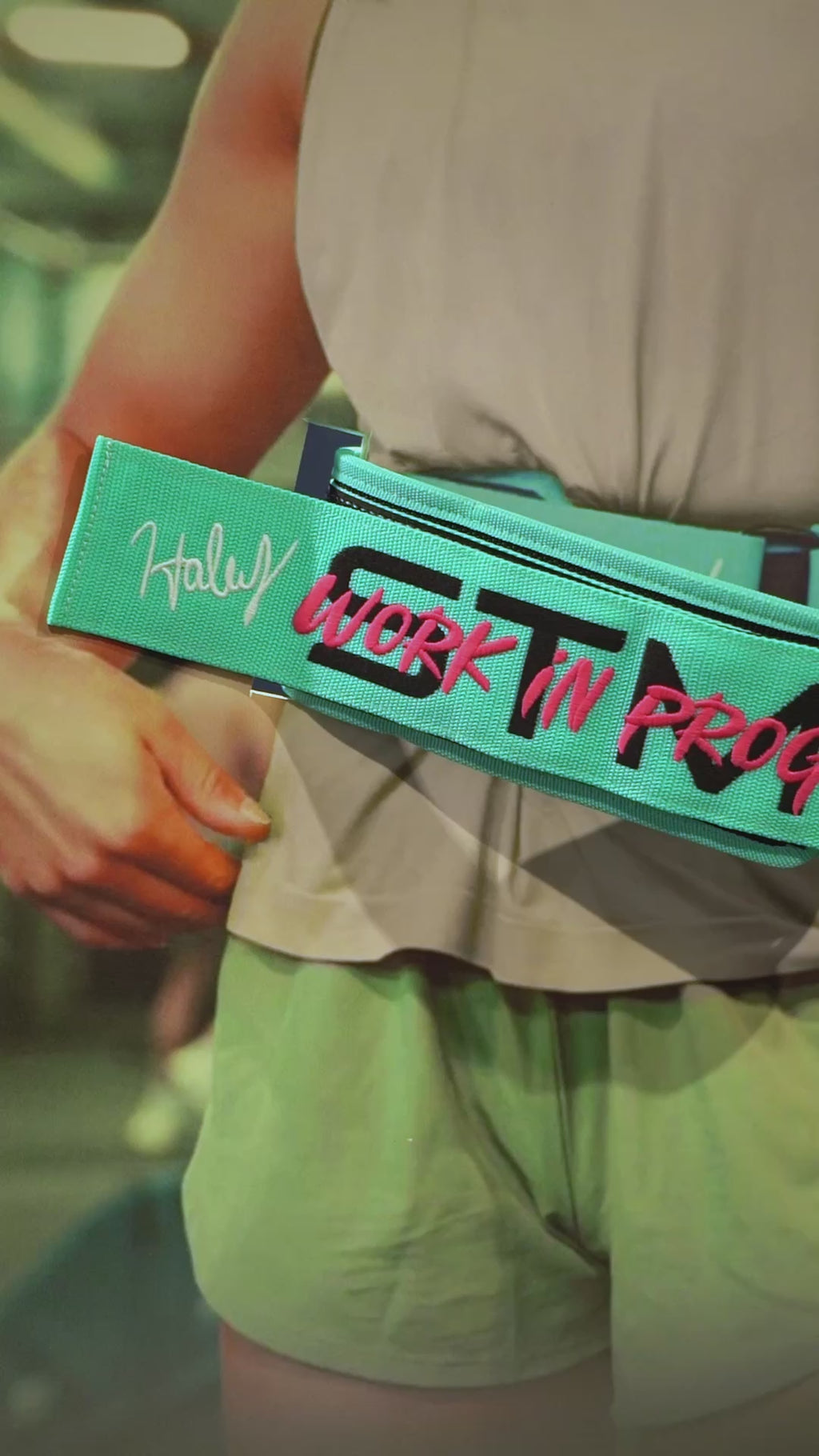 STMN x Haley Adams CORE Belt – Work in Progress