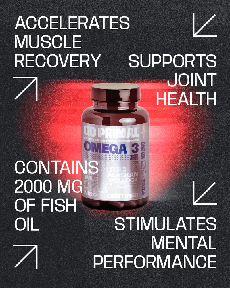 GoPrimal Superior Omega 3 – 2000 MG Fish Oil